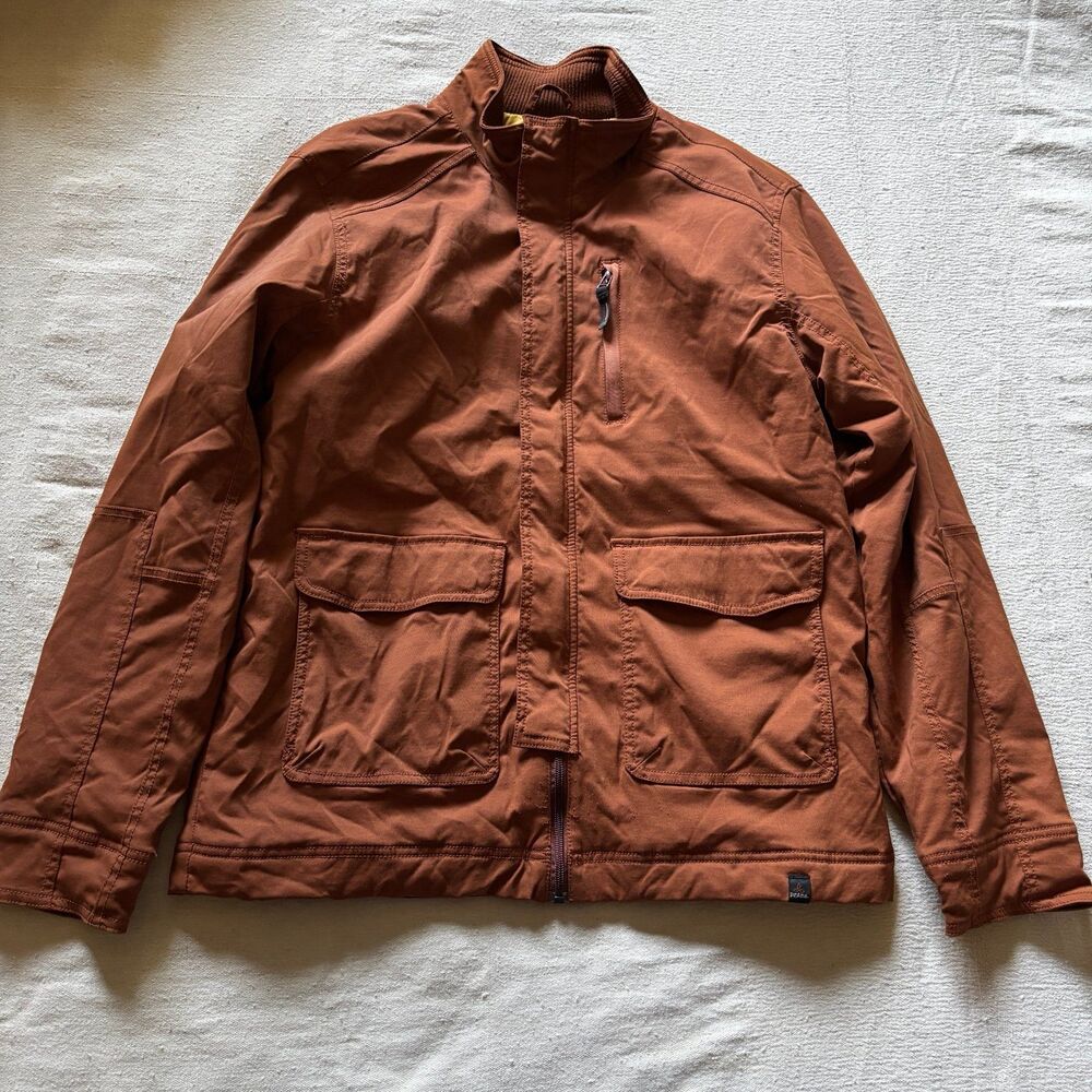 prAna Men's Auburn Puffer Bomber Jacket